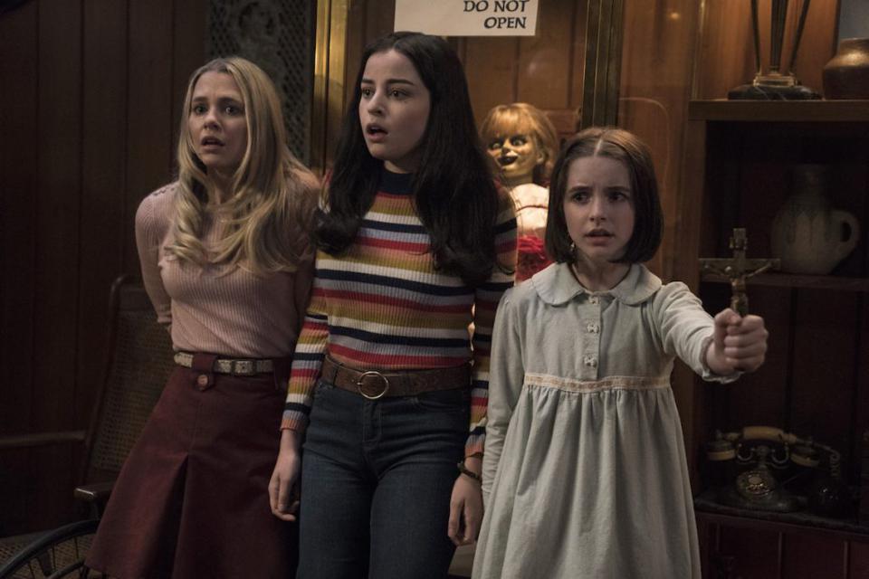 Mary Ellen, Daniela and Judy ( Annabelle Comes Home Credit : Warner Bros)