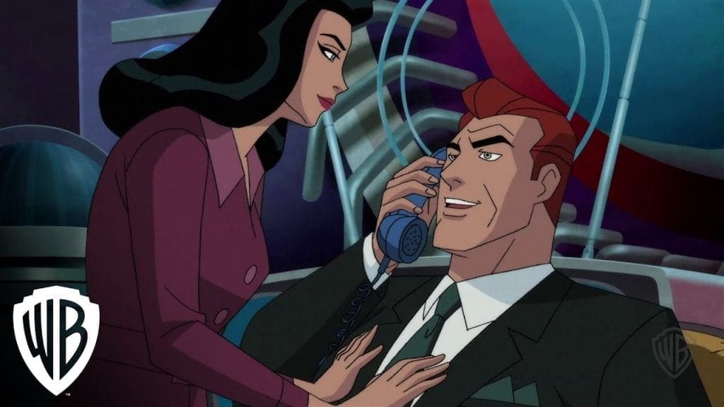 Lois Lane and her Husband Lex Luthor. 