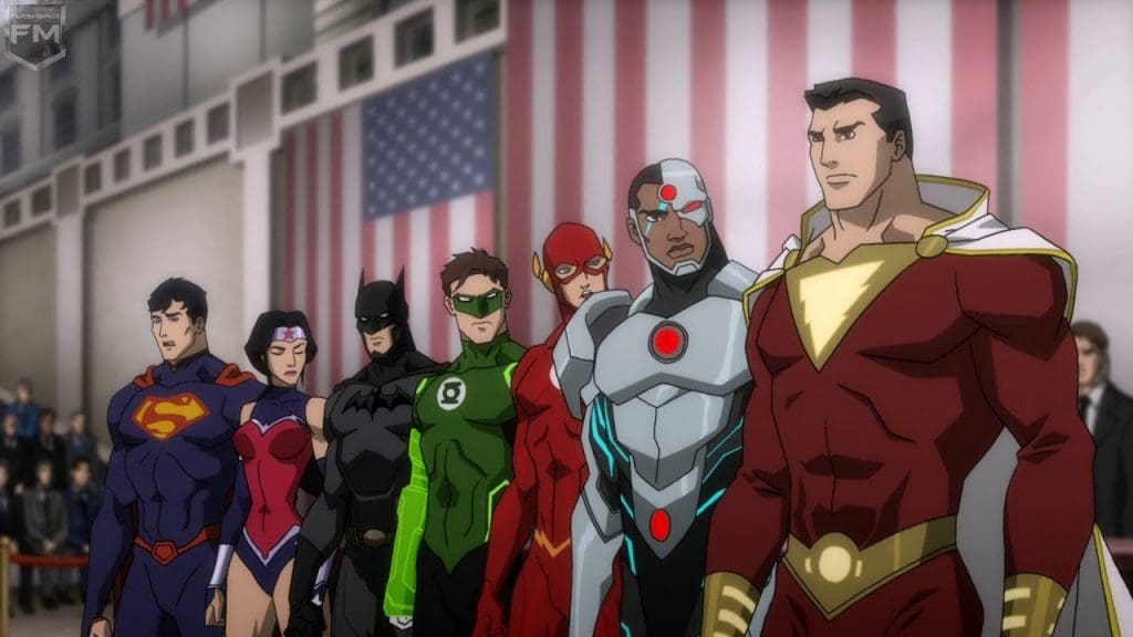 DC Animated Movie Universe Timeline