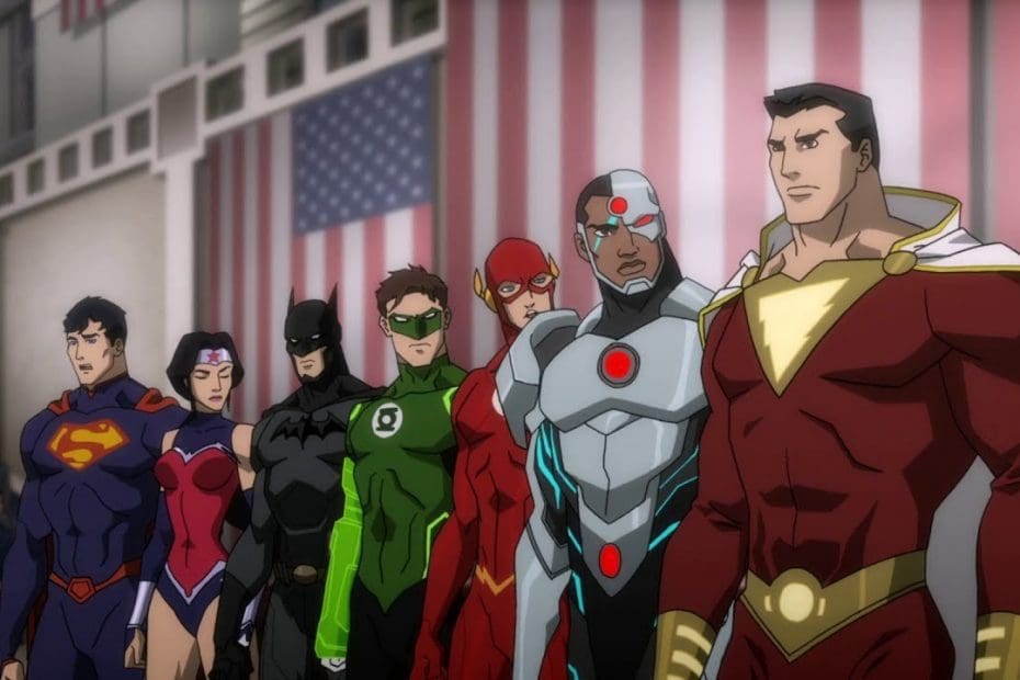 DC Animated Movie Universe Timeline