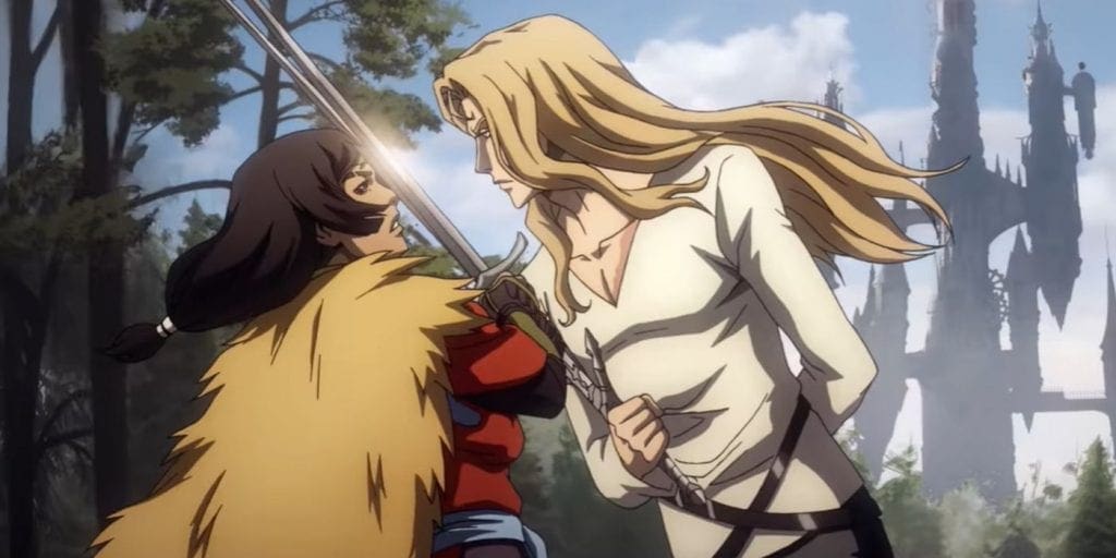 Alucard teaching Takka (Castlevania Season 3)