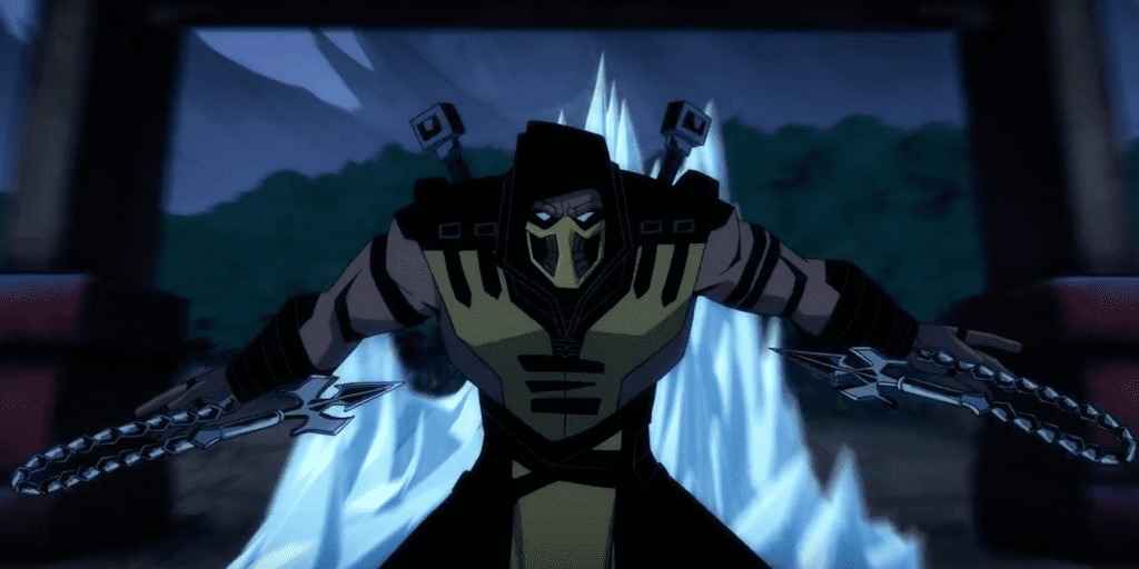  Hanzo Hasashi AKA Scorpion. (Mortal Kombat Legends: Scorpion's Revenge)