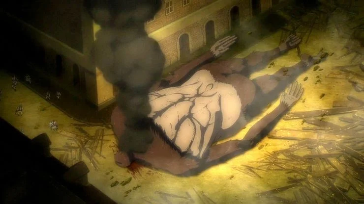 The Beast Titan Falls Again (Attack on Titan Season 4)