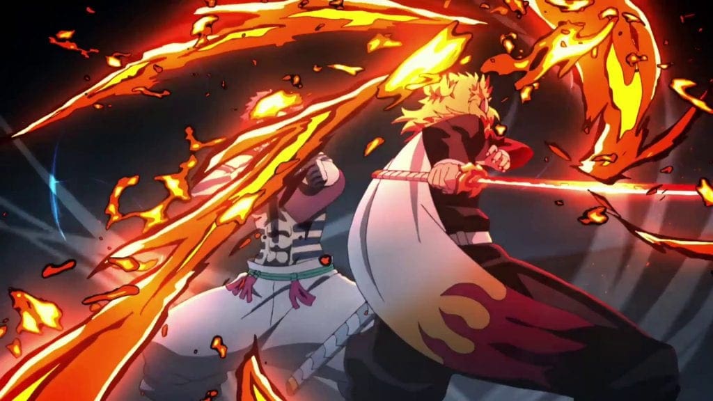 Kyojuro vs. Akaza (Demon Slayer: Mugen Train)